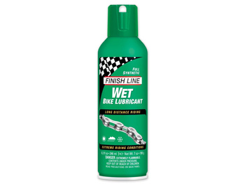 Olej do łańcucha FINISH LINE Wet Lube Cross Country 240ml Aerozol