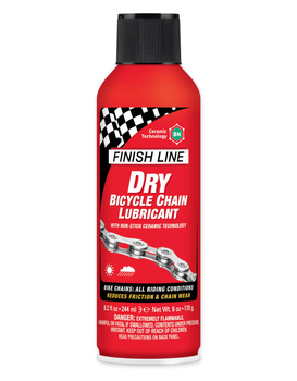 Olej do łańcucha FINISH LINE Dry Lube BN Ceramic 240ml Aerozol