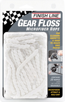 Sznur do czyszczenia napędu FINSH LINE GEAR FLOSS (20 szt.)