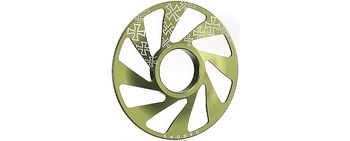 Redukcja kasety 10/11 na 7 biegów DA BOMB Scroll - Zielony