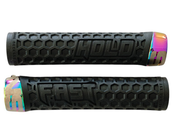 Chwyty NS BIKES Hold Fast - Black / Oil Slick