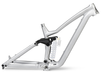 Rama DARTMOOR Thunderbird FR (bez dampera) - Metallic Silver Połysk