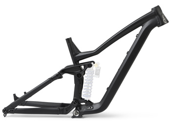 Rama DARTMOOR Thunderbird FR (bez dampera) - Czarny/Grafit Mat