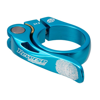 Zacisk sztycy REVERSE Long 34.9mm - Light Blue