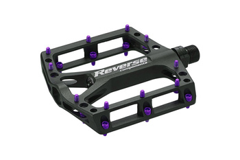 Pedały platformowe REVERSE Black ONE - Black/Purple