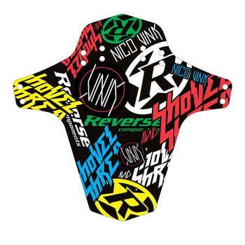 Błotnik REVERSE Mudguard Nico Vink Stickerbomb - Multicolored