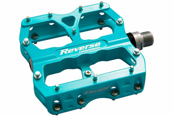 Pedały platformowe REVERSE Escape - Light Blue Painted