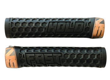 Chwyty NS BIKES Hold Fast - Black / Oil Rub