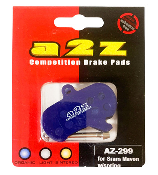 Klocki hamulcowe A2Z Blue półmetaliczne - SRAM Maven