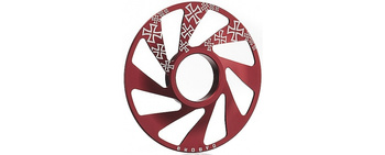 Redukcja kasety 10/11 na 7 biegów DA BOMB Scroll - Czerwony