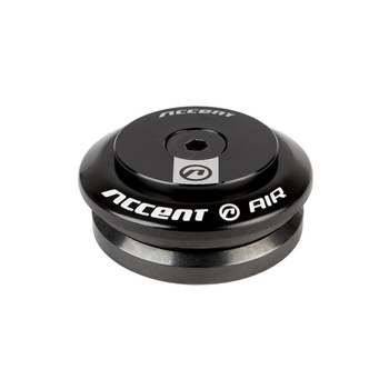 Stery zintegrowane ACCENT HI-AIR 1-1/8" IS42/IS42 - Czarne