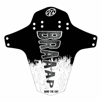 Błotnik REVERSE Mudguard Braaap - Black/White