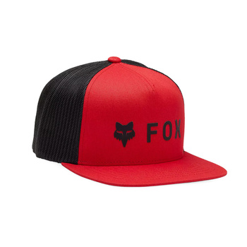 Czapka z daszkiem FOX Absolute Mesh Snapback Hat - Flame Red