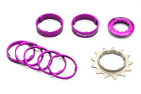 Reduktor kasety BICYKLON Single Speed Pro Kit 13T - Fioletow