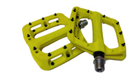 Pedały platformowe HT PA03A - Neon Yellow