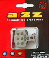 Klocki hamulcowe A2Z Silver półmetaliczne - Formula Cura / CURA-E / R1 Racing / R1 / RX / RO / T1 / C1 / Mega / THE ONE