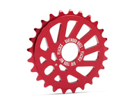 Zębatka DARTMOOR BMX Peacock - Czerwona Anodowana