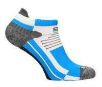 Skarpety termoaktywne GATTA ACTIVE Feet Run - Grey-Turquoise