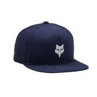 Czapka z daszkiem FOX Fox Head Snapback Hat - Midnight Blue