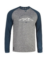 Koszulka ROCDAY Mount - Melanż/Granatowa