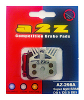 Klocki hamulcowe A2Z Silver półmetaliczne - SRAM AVID DB1 / DB3 / DB5 / TL / T / Level