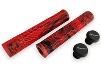 Chwyty BICYKLON Dirt Push-On - Czerwone / Czarne