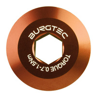 Śruba BURGTEC do korby Shimano - Kash Bronze