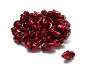 Piny do pedałów REVERSE M4x4mm 24szt - Red