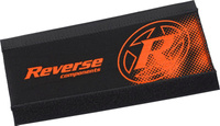 Osłona ramy pod łańcuch REVERSE Chainstay Cover Neopren - Black/Fox-Orange