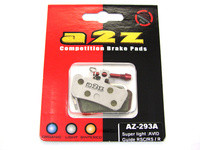 Klocki hamulcowe A2Z Silver półmetaliczne - Avid XO trail / Elixir 7,9 trail 4-piston / Guide Ultimate / RSC / RS / R, Sram G2