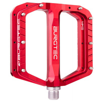 Pedały platformowe BURGTEC Penthouse Flat MK5 Pedals - Race Red