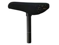 Siodełko ze sztycą NS BIKES Combo 25.4mm - Black/Orange