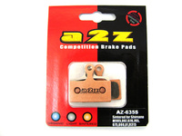 Klocki hamulcowe A2Z Gold metaliczne - Shimano XTR / XT / SLX / Deore