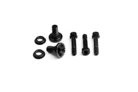 Śruby do dampera NS BIKES Define Carbon / Define AL – TI rainbow shock mount bolts (3pcs)