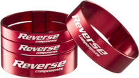 Podkładki dystansowe pod mostek REVERSE Spacer Set - Red