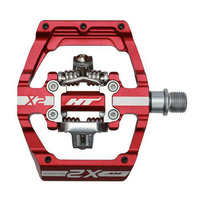 Pedały zatrzaskowe HT X2 - Red