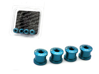 Śruby z kominem do zębatek BICYKLON 4x - Blue