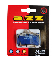 Klocki hamulcowe A2Z Blue półmetaliczne - Formula Cura 4 (4 tłoczki)