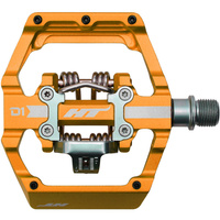 Pedały dwustronne HT D1 DUO - Orange