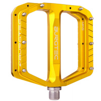 Pedały platformowe BURGTEC Penthouse Flat MK5 Pedals - Burgtec Bullion Gold