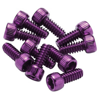 Piny stalowe do pedałów REVERSE Black One / Escape Pro / Base 10szt - Purple