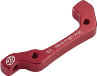 Adapter hamulca REVERSE IS/PM R160mm / F180mm - Red
