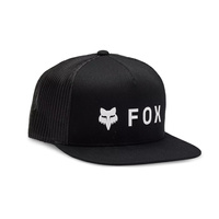 Czapka z daszkiem FOX Absolute Mesh Snapback Hat - Black