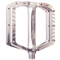 Pedały platformowe BURGTEC Penthouse Flat MK5 Pedals - Rhodium Silver