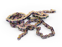 Łańcuch DARTMOOR Core Singlespeed 1/8" - Petrol